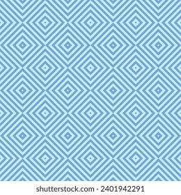 seamless geometric pattern with shapes in blue