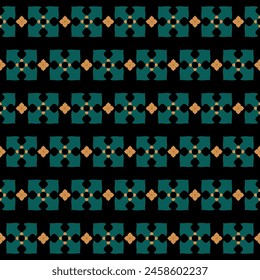 seamless geometric pattern with shapes for fabric home wear surface design packaging vector