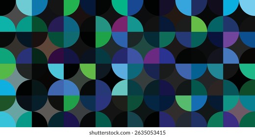 seamless geometric pattern with geometric shapes, seamless retro pattern