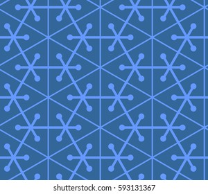 Seamless geometric pattern simple flat vector illustration.