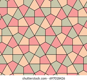 Seamless geometric pattern simple flat vector illustration. Lined geometric color seamless pattern.