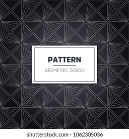 Seamless geometric pattern. Geometric simple print. Vector repeating texture. Modern hipster swatch