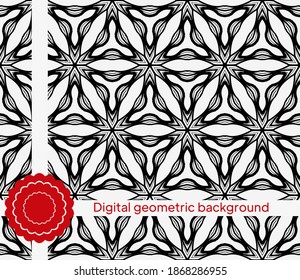 Seamless geometric pattern. Geometric simple print. Vector illustration. For design, interior, wallpaper, print