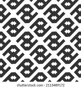 Seamless geometric pattern. Geometric simple print. Vector repeating texture black background.