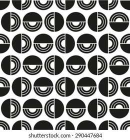 Seamless geometric pattern. Geometric simple print. Vector repeating texture.