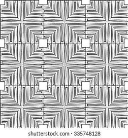 Seamless geometric pattern. Geometric simple print. Vector repeating texture.