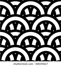 Seamless geometric pattern. Geometric simple print. Vector repeating texture. ovals.