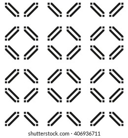 Seamless geometric pattern. Geometric simple print. Vector repeating texture.