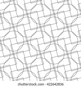 Seamless geometric pattern. Geometric simple print. Vector repeating texture.