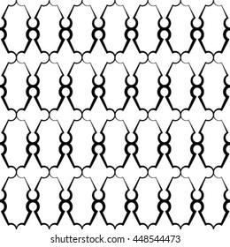 Seamless geometric pattern. Geometric simple print. Vector repeating texture.