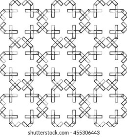 Seamless geometric pattern. Geometric simple print. Vector repeating texture.