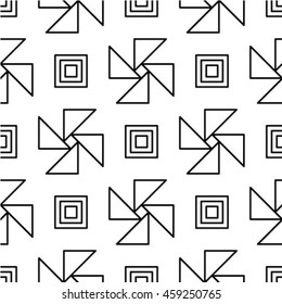 Seamless geometric pattern. Geometric simple print. Vector repeating texture. Modern hipster swatch. Minimalistic repeating background.