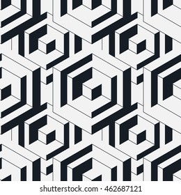 Seamless geometric pattern. Geometric simple print. Vector repeating texture.