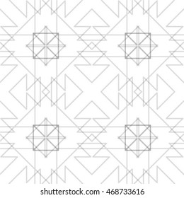 Seamless geometric pattern. Geometric simple print. Vector repeating texture.