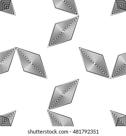 Seamless geometric pattern. Geometric simple print. Vector repeating texture.