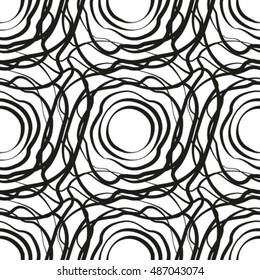 Seamless geometric pattern. Geometric simple print. Vector repeating texture.