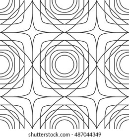 Seamless geometric pattern. Geometric simple print. Vector repeating texture.