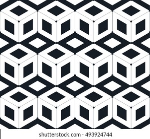 Seamless geometric pattern. Geometric simple print. Vector repeating texture.