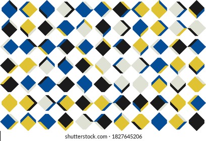 Seamless geometric pattern with simple repetitive geometrical forms. Abstract vector graphics design of basic geometrical elements. Useful for web design, textile print, wallpaper, wrapping paper.