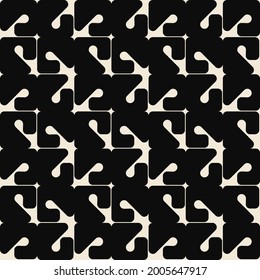 Seamless geometric pattern with simple repetitive geometrical forms. Abstract vector graphics design of basic geometrical elements. Useful for web design, textile print, wallpaper, wrapping paper.