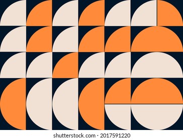 Seamless geometric pattern with simple repetitive geometrical forms. Abstract vector graphics design of basic geometrical elements. Useful for web design, textile print, wallpaper, wrapping paper.