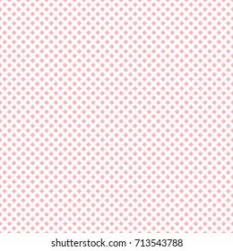 Seamless geometric pattern in soft pink tone using for cover page and paper printing, repeating squares background.