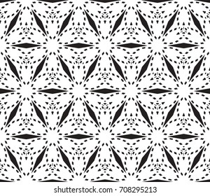 Seamless geometric pattern with solid and dotted simple shape. vector illustration. design for tablecloth, fabric textile, background, wallpaper