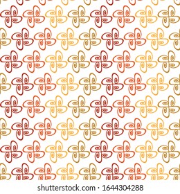 Seamless geometric pattern with spiral shape