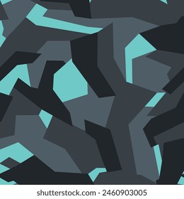 Seamless geometric pattern of spots. Urban camo. Vector illustration. Print on fabric and vinyl