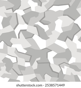 Seamless geometric pattern of spots. Urban camouflage. Vinyl print and decal. Vector illustration