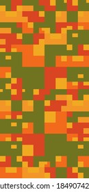Seamless geometric pattern of square. Geometric abstraction background.	