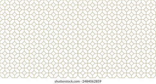 Seamless geometric pattern of squares and diamonds.  Abstract vintage background. Modern elegant texture. It can be used in web design, packaging, printing, textiles, wallpaper.