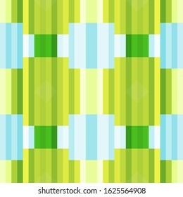 Seamless geometric pattern of squares and triangles. Vector illustration.