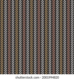 Seamless geometric pattern. Striped print.