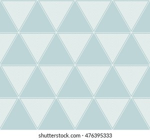 seamless geometric pattern of striped triangles.