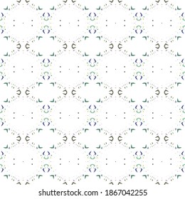 Seamless geometric pattern for textiles and design