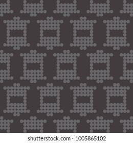 Seamless geometric pattern. Texture of dots. Textile rapport.