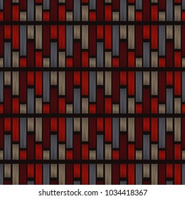 Seamless geometric pattern. Texture of multi-colored stripes. Scribble texture. Textile rapport.