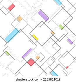 Seamless geometric pattern for texture, packaging and simple backgrounds.