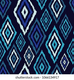 Seamless geometric pattern. The texture of rhombus. Scribble texture. Textile rapport.