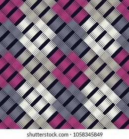 Seamless geometric pattern. The texture of the squares. Scribble texture. Textile rapport.