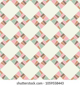 Seamless geometric pattern. The texture of the squares. Scribble texture. Textile rapport.