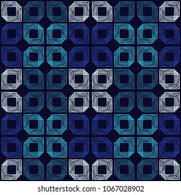 Seamless geometric pattern. The texture of the strips. Scribble texture. Textile rapport.