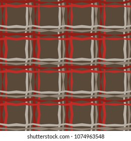 Seamless geometric pattern. The texture of the strips. The texture of the cage. Scribble texture. Textile rapport.