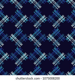 Seamless geometric pattern. The texture of the strips. Scribble texture. Textile rapport.