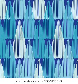 Seamless geometric pattern. The texture of the triangles. Scribble texture. Textile rapport.