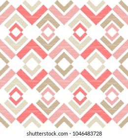 Seamless geometric pattern. The texture of the triangles. Scribble texture. Textile rapport.