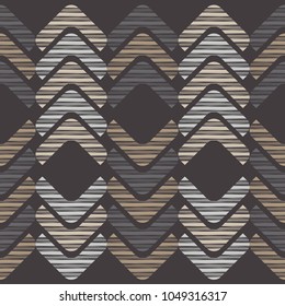 Seamless geometric pattern. The texture of the triangles. Scribble texture. Textile rapport.
