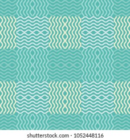 Seamless geometric pattern. The texture of zigzag and of zigzag and wave. Scribble texture. Textile rapport.