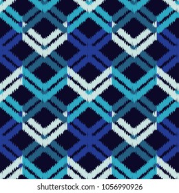 Seamless geometric pattern. The texture of the zigzag. Textile rapport.